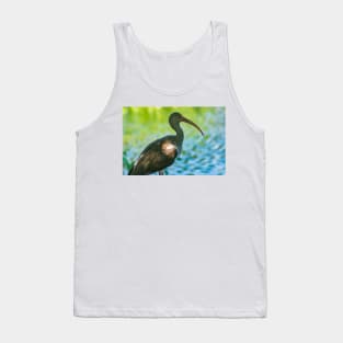 American white ibis in Blossom Trail Tank Top